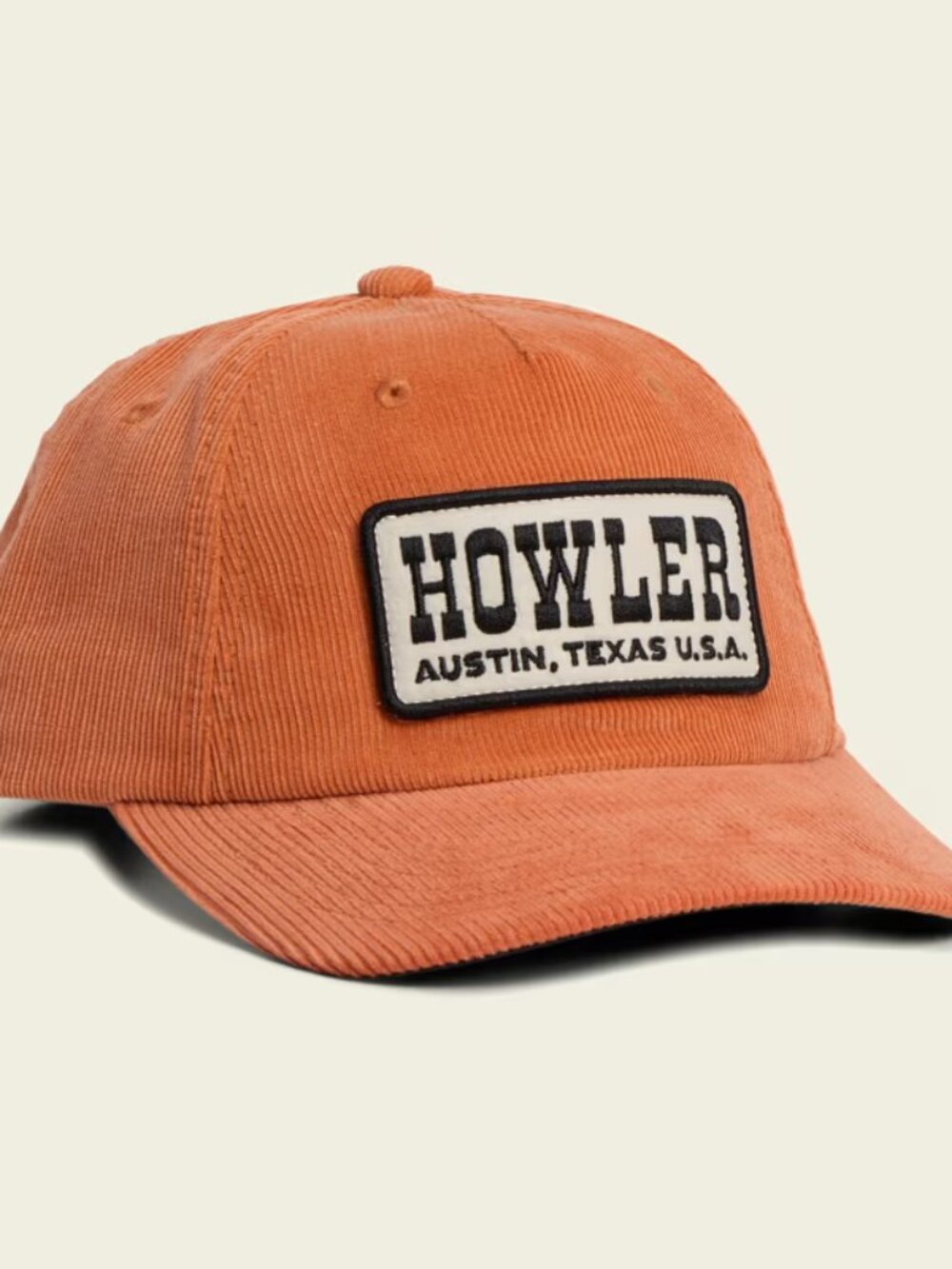 NWT Howler Bros Howler Slab Standard Hat - Orange Corduroy